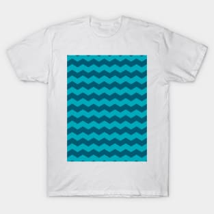 Teal Chevrons T-Shirt